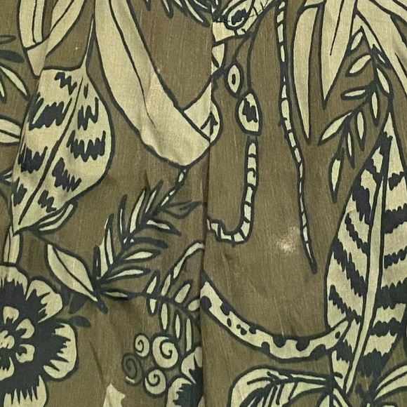 Farm Rio x Anthropologie Floral Print Wide-Leg Women’s Medium - Picture 14 of 16